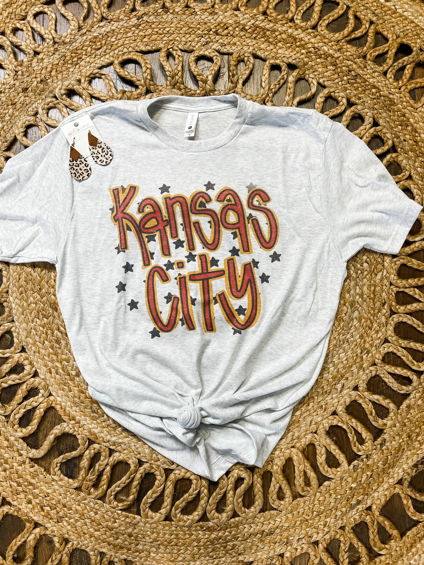 Kansas City Star Ash Tee