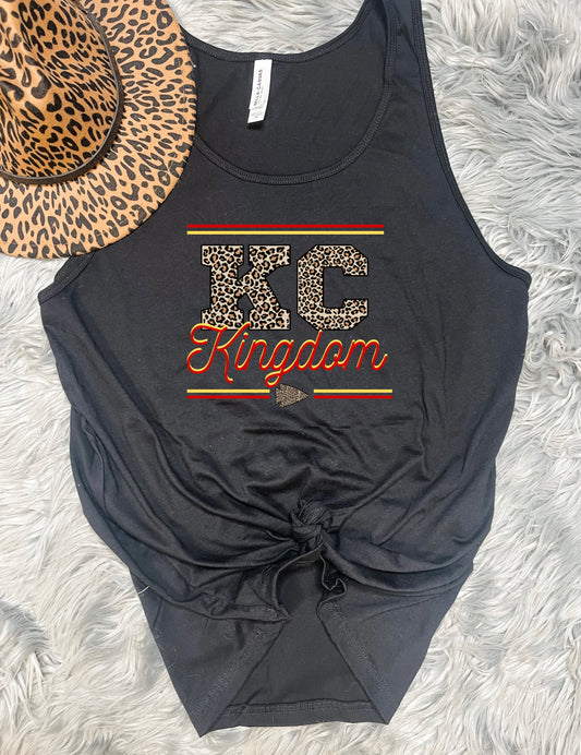 KC Kingdom Black Tank Top