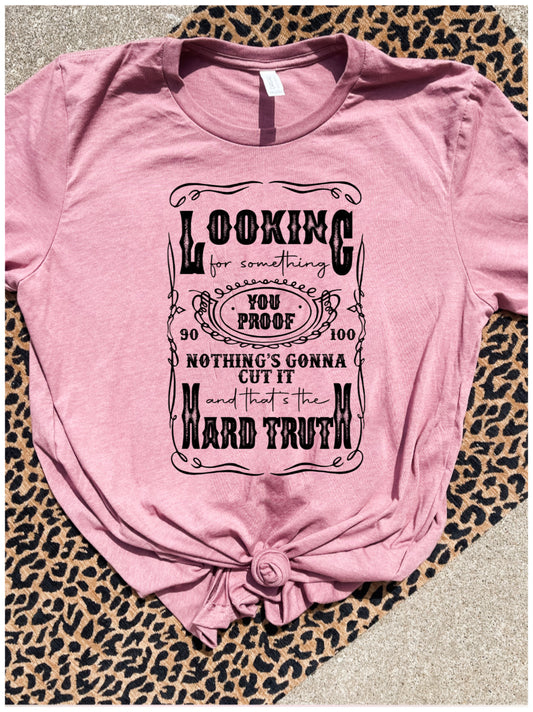 Something You Proof Tee Heather Mauve